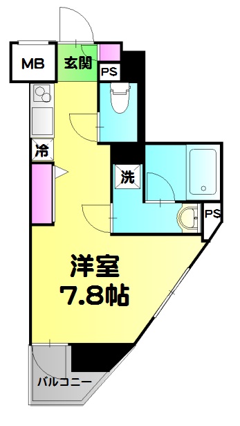 スプレスター綾瀬の間取り