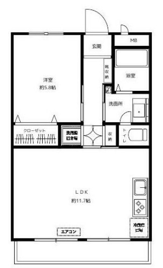 Nハイムの間取り