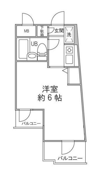 DOM登戸の間取り
