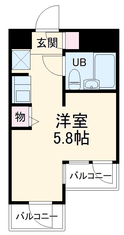 DOM登戸の間取り