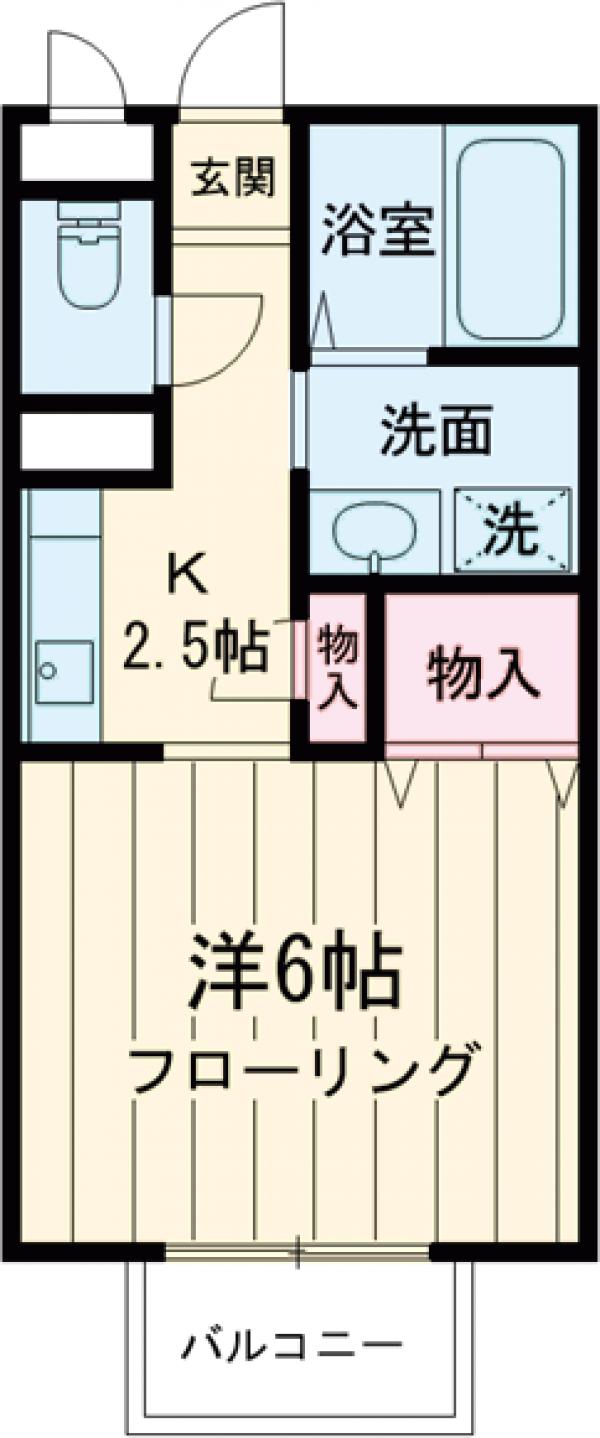 クレスト光が丘の間取り