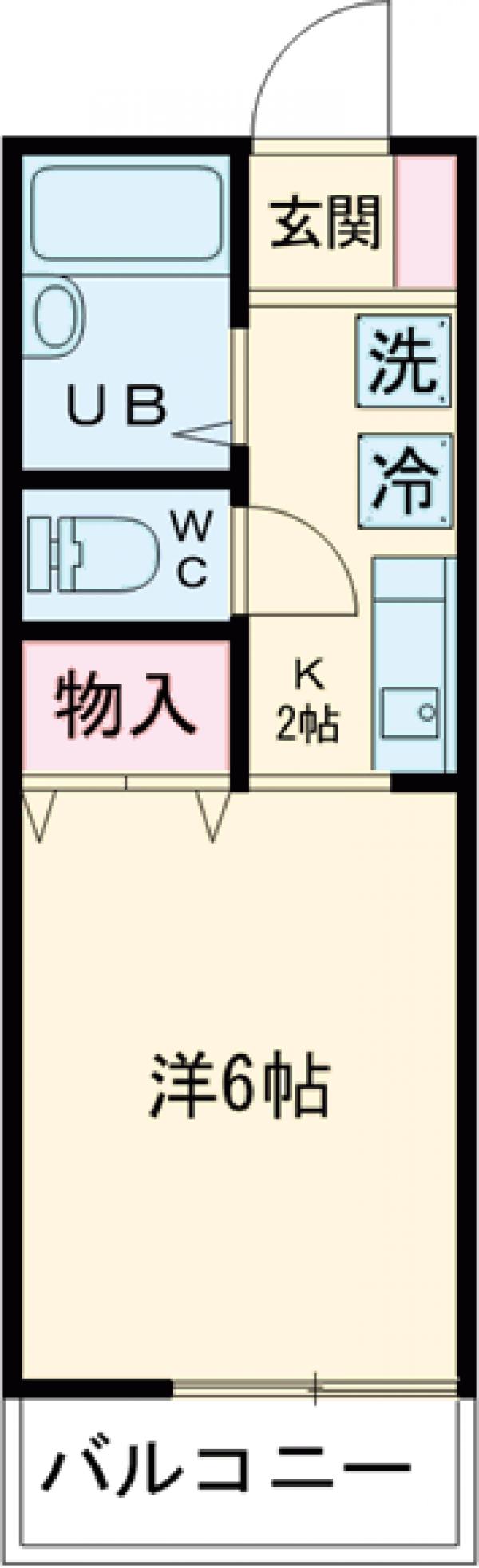 テラス明大前の間取り