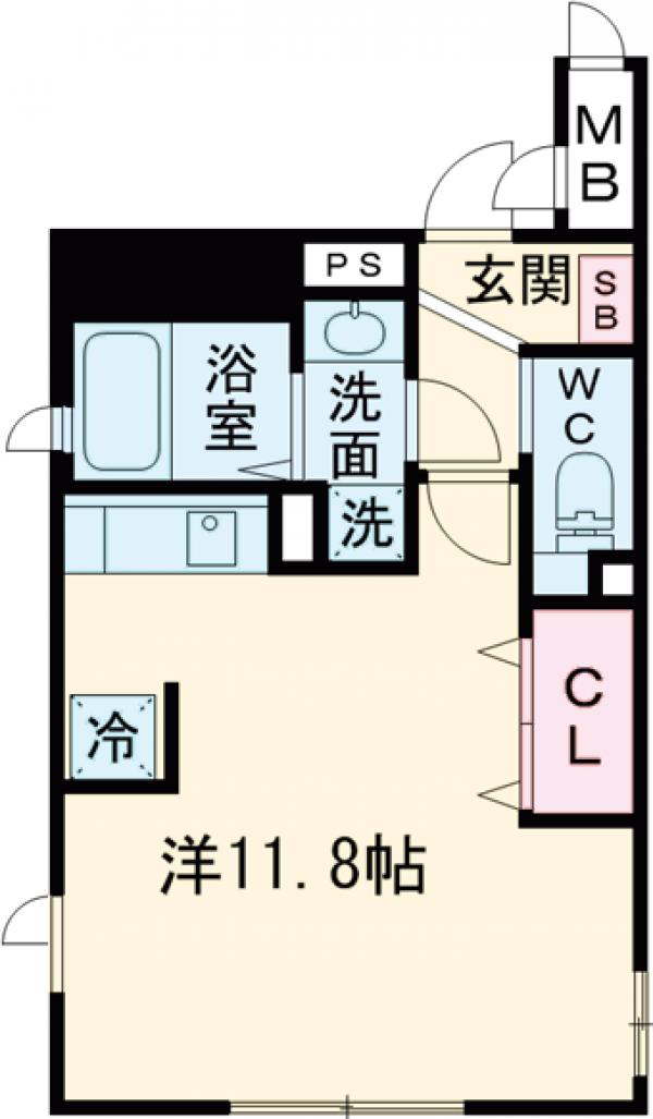 NTPRレジデンス武蔵小山EASTの間取り