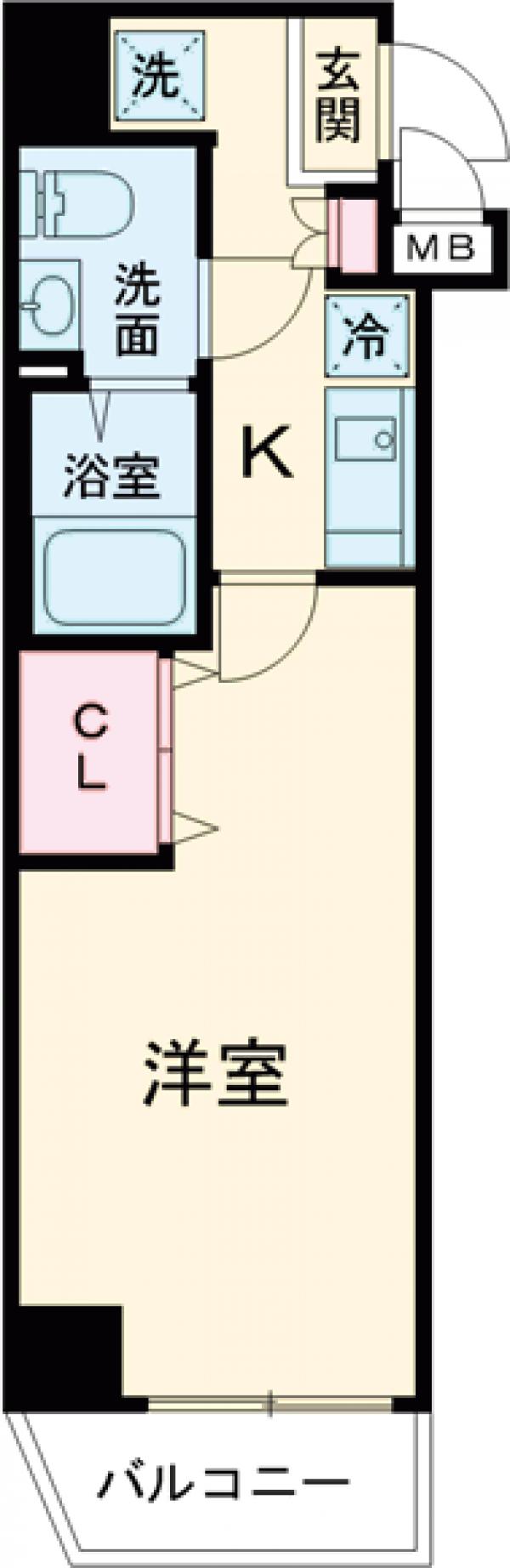 BPRレジデンス下高井戸の間取り