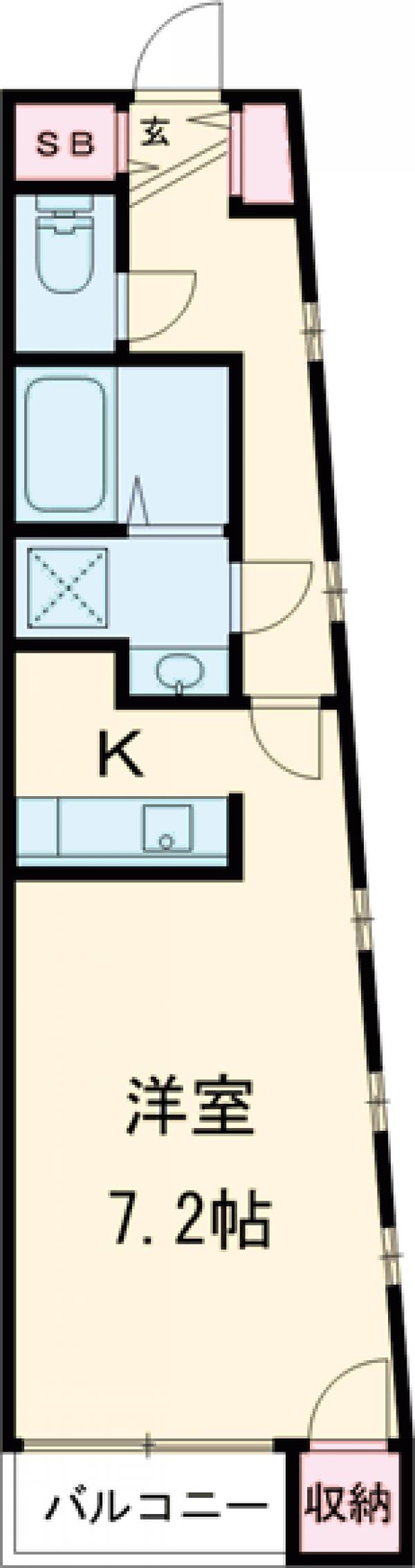 上池台ゼルコバマンションの間取り