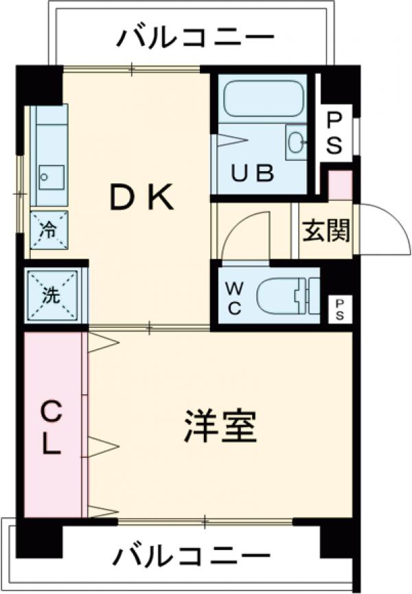ベルケン中馬込の間取り