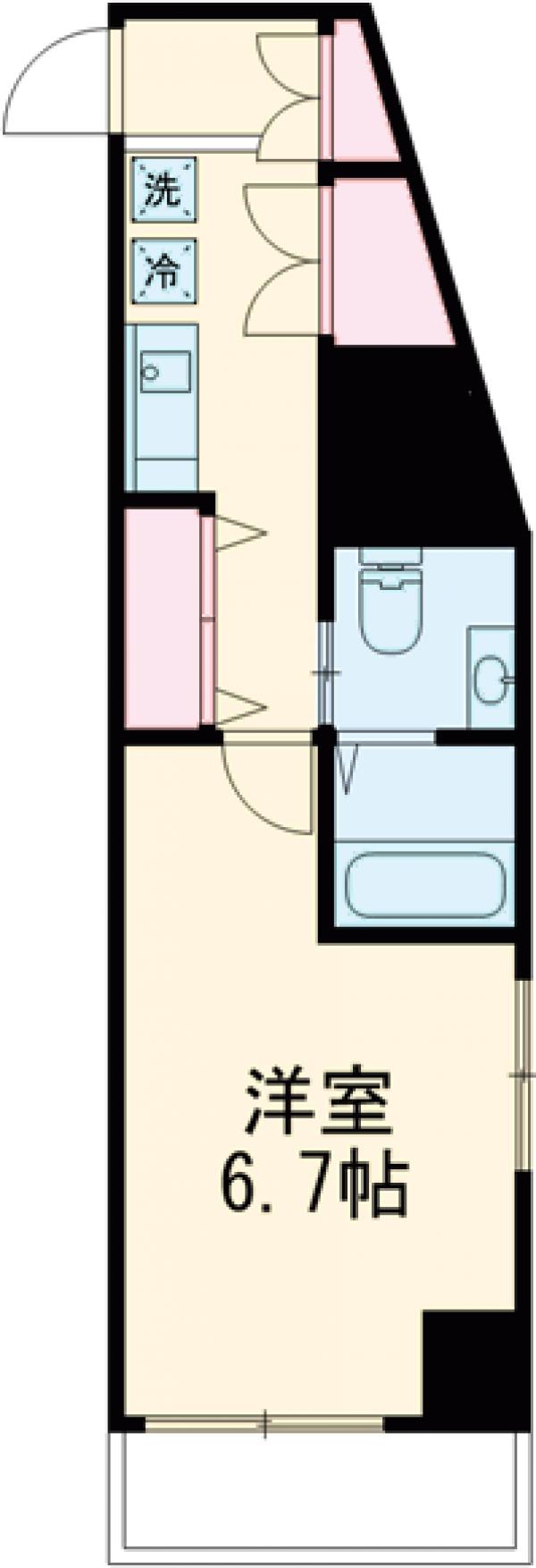 ラヴィエント南千住Ⅴの間取り
