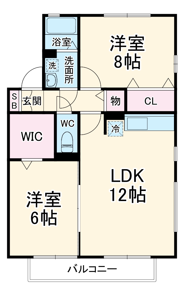プレミールの間取り