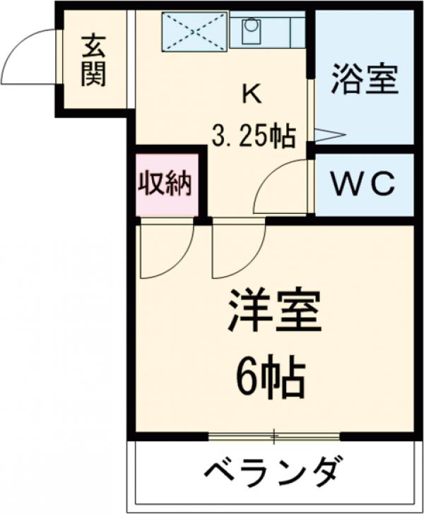 ルシアン多摩の間取り