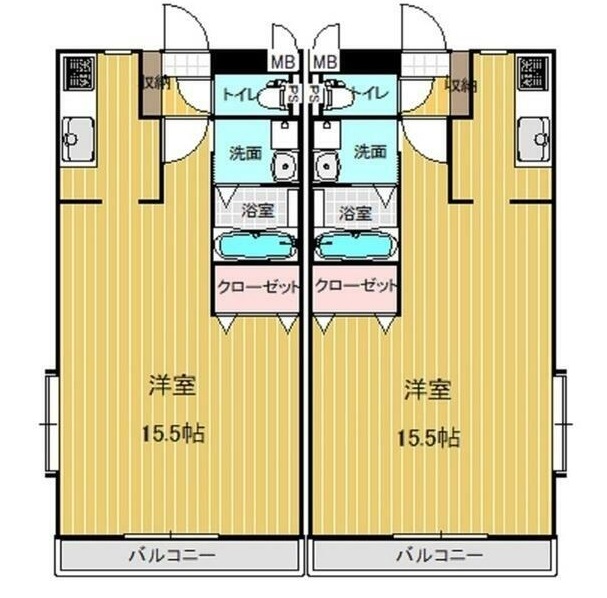 ペティートの間取り