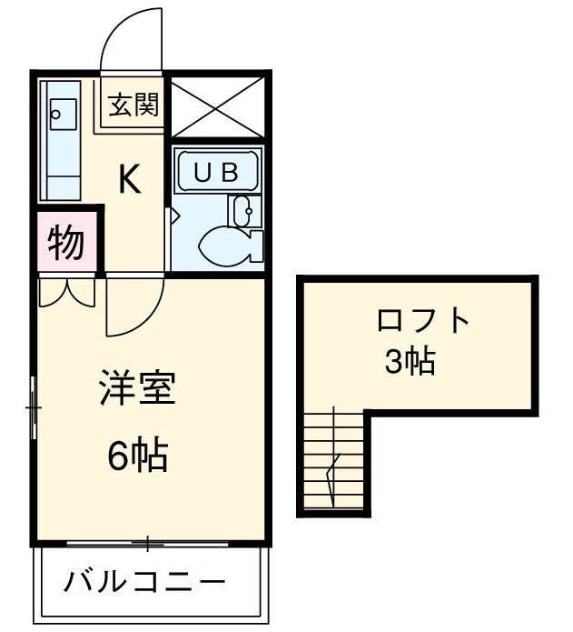 ドミール高畑の間取り