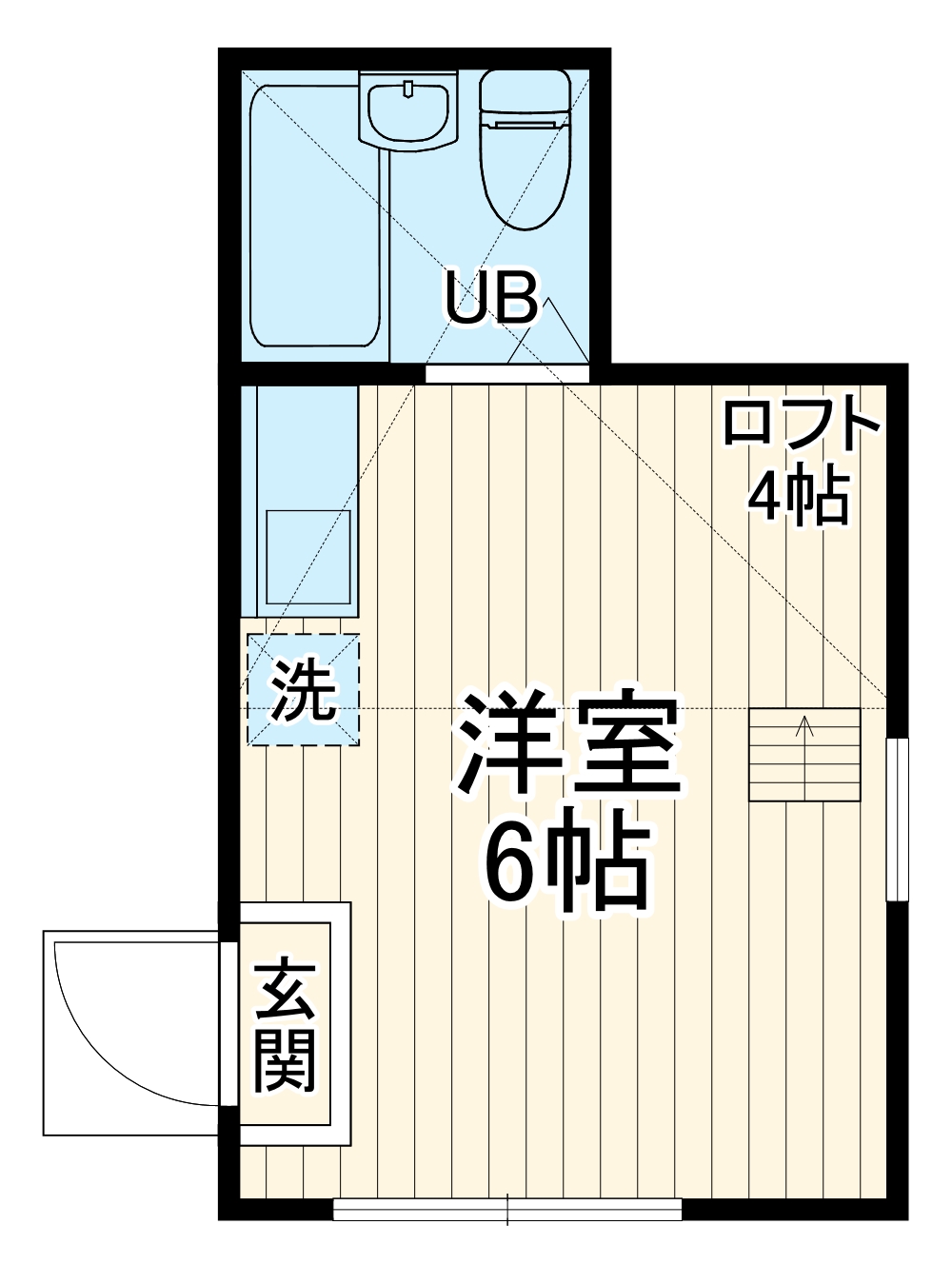 ユナイト上大岡アルフェッタの杜の間取り