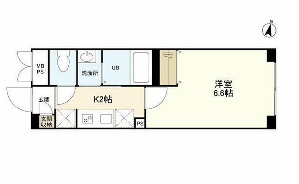 ウェルスクエアイズム明大前の間取り