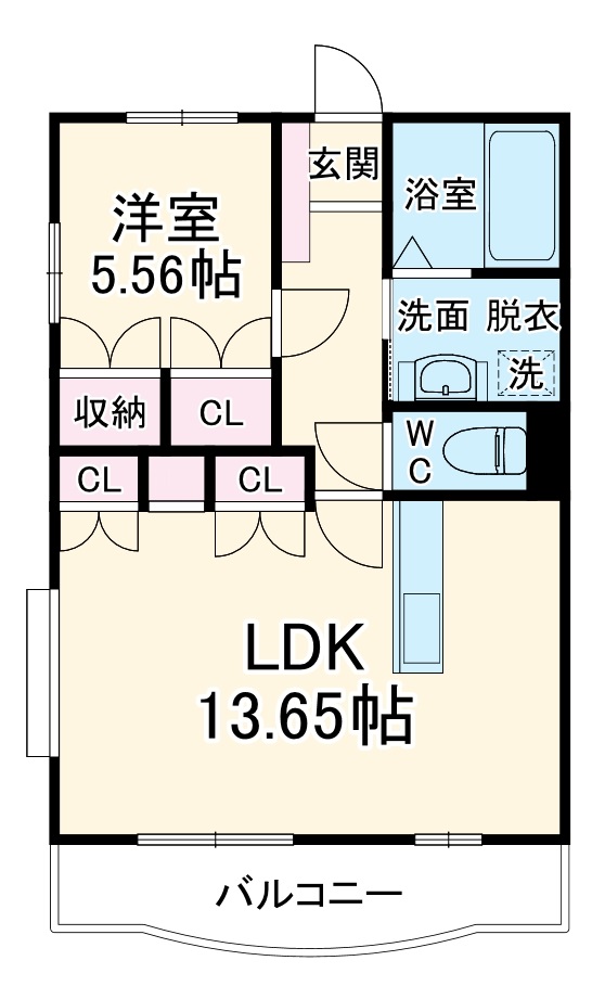 ブランドールの間取り