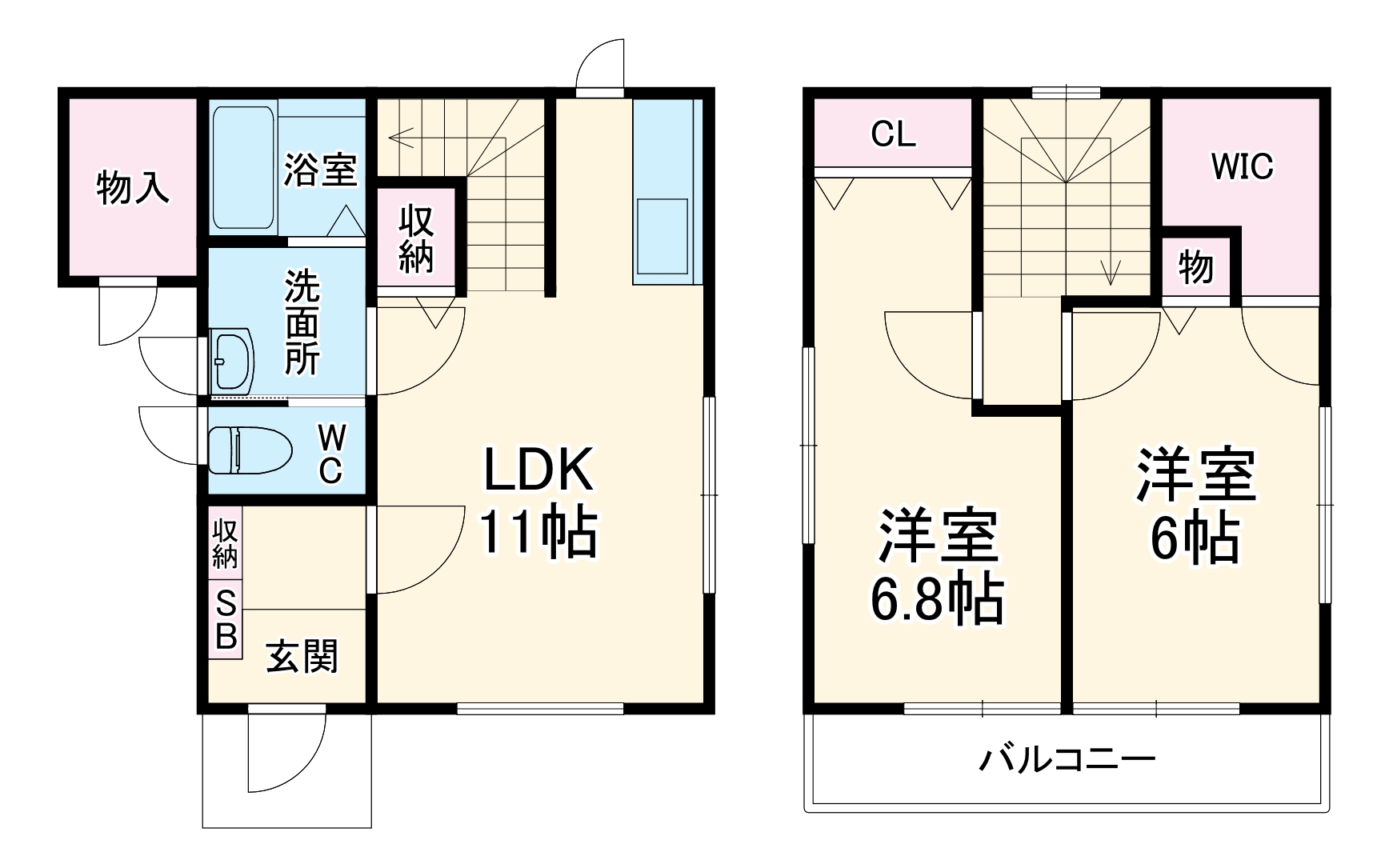 ラルゴ カーザの間取り