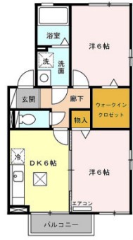 グランメール桜町Aの間取り