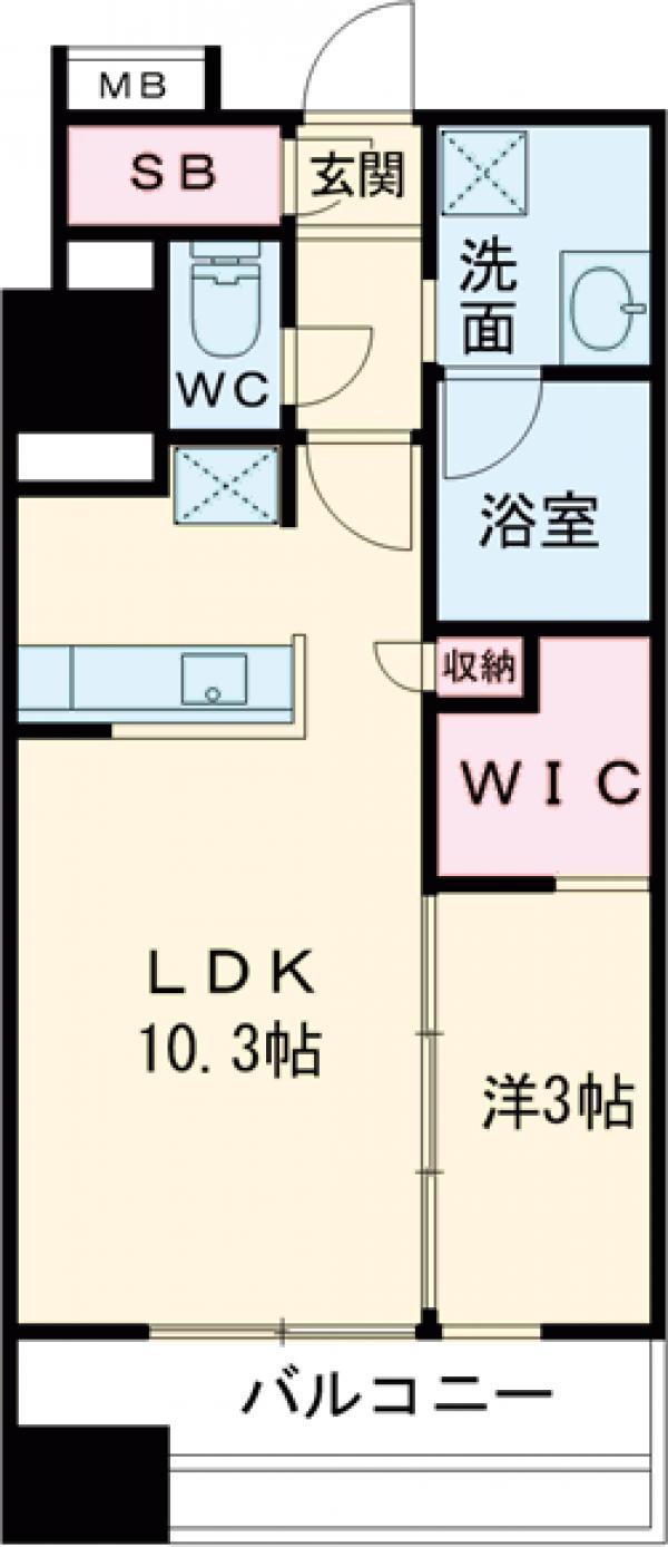 ＧＲＡＮ　ＰＡＳＥＯ明大前の間取り