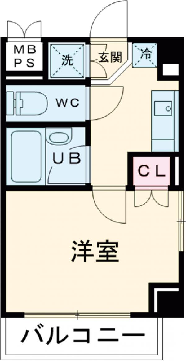 ルーブル浜田山の間取り