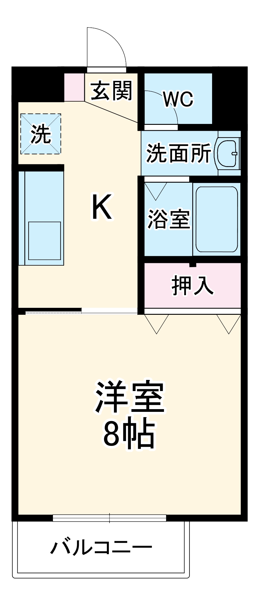 Paradise Nobataの間取り