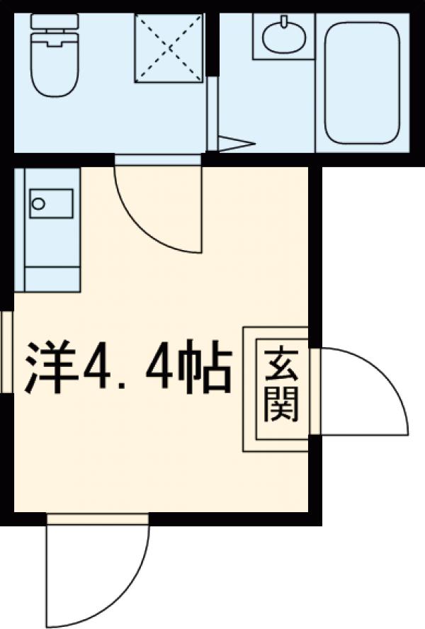 ゼネラルハイツ南花畑の間取り