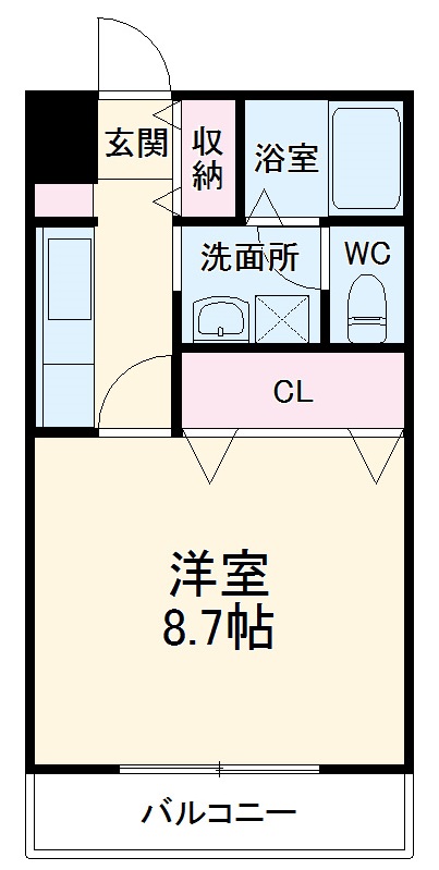 アライバルの間取り