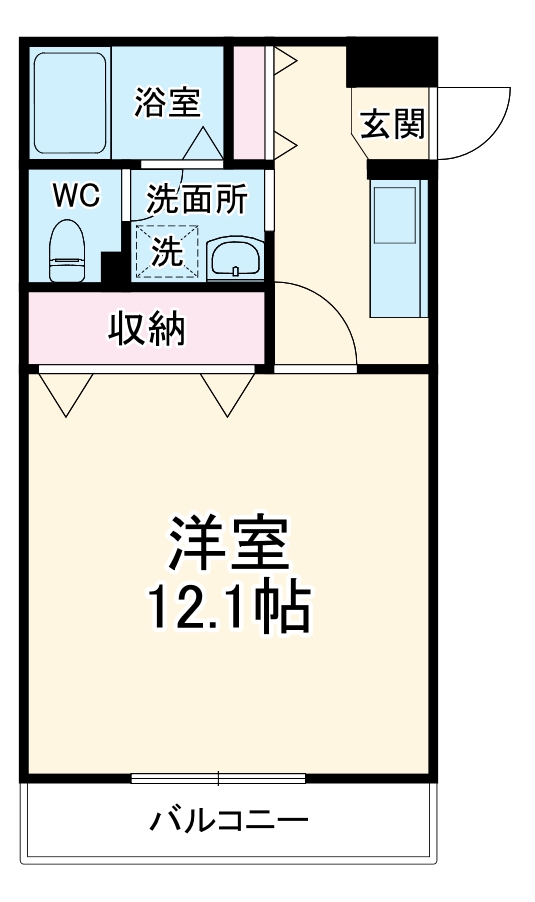 アライバルの間取り