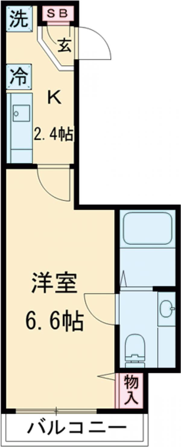 プレジオ南大塚の間取り