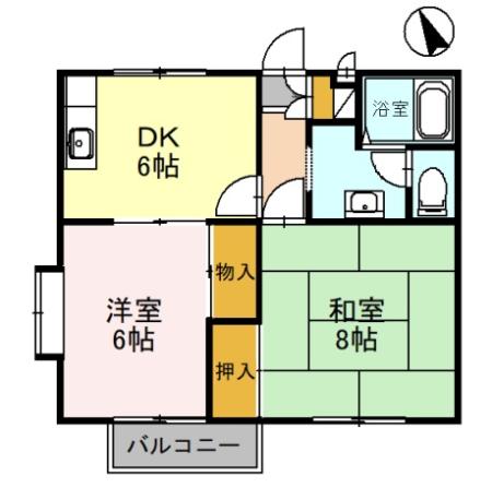 エステートMの間取り