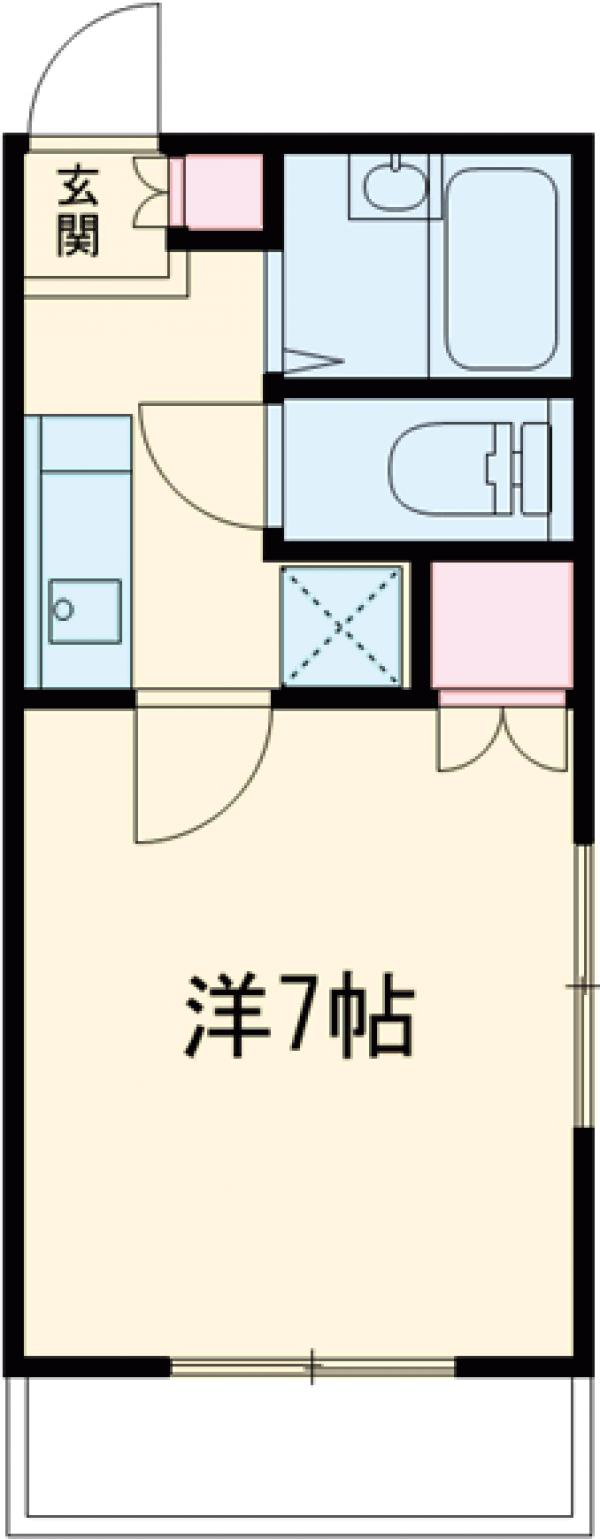 アステラス烏山の間取り