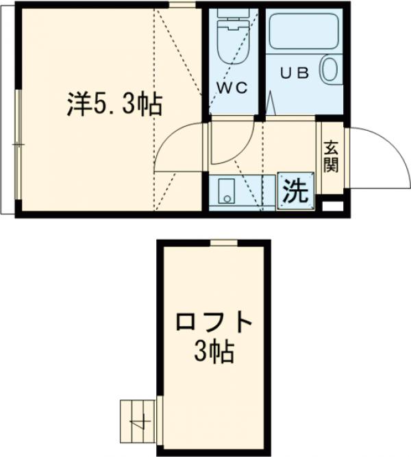リブ青井の間取り