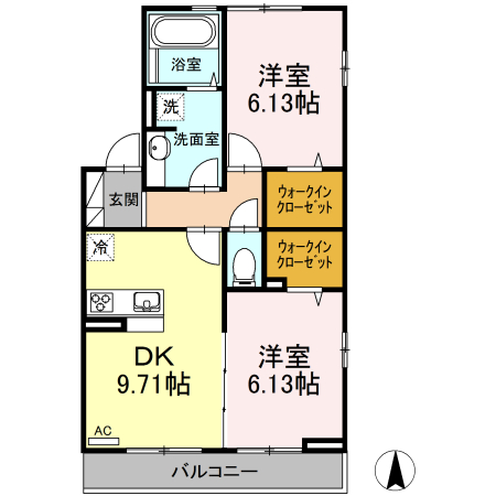 シャトレーの間取り