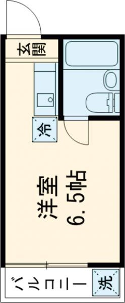 メゾン・ド・ジャセントの間取り