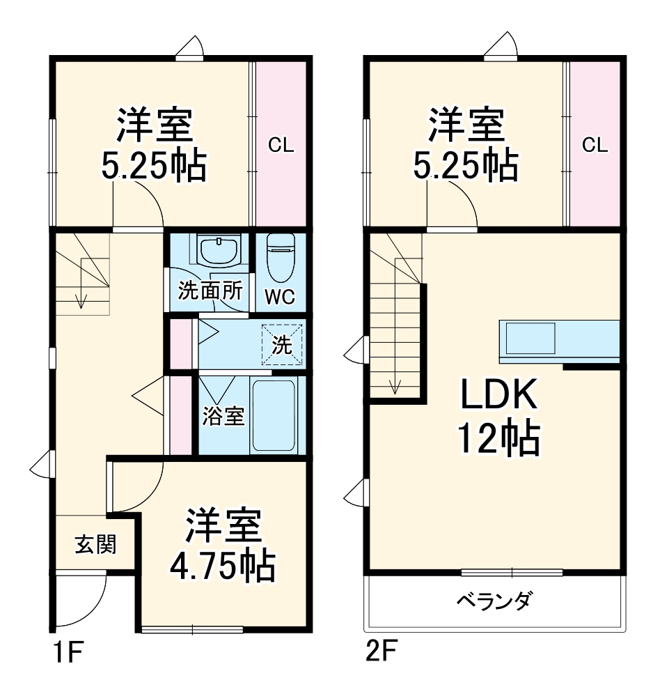 コート三島の間取り