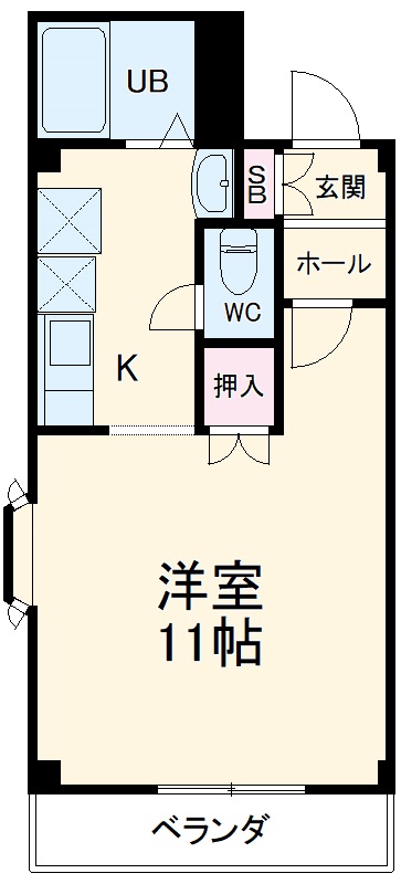 ラヴィーヌ・Sの間取り