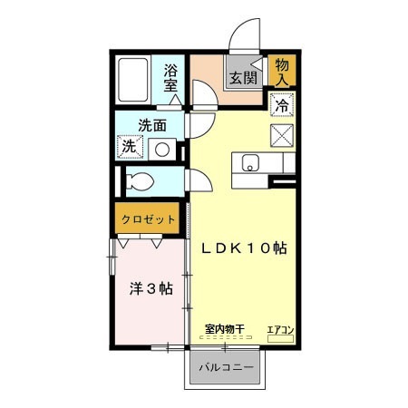 グランメール・Mの間取り