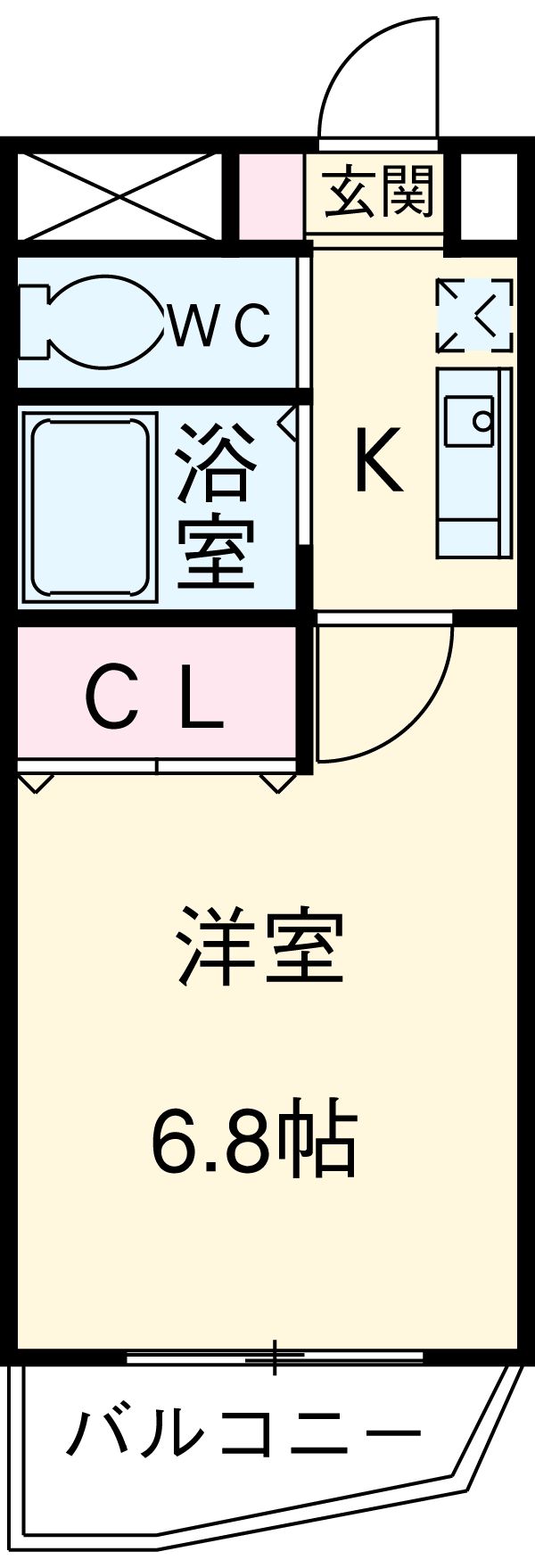 コンフォール・EMの間取り