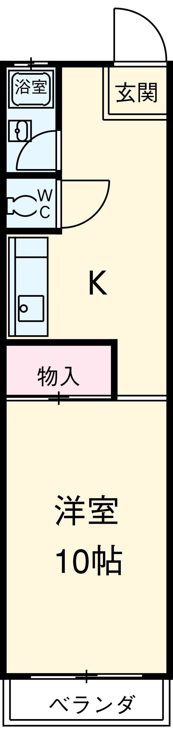 陽明館2の間取り
