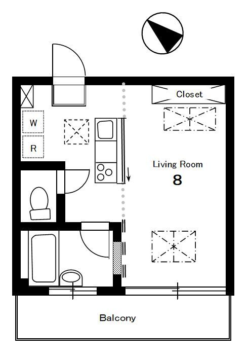 ルネスガーデンの間取り