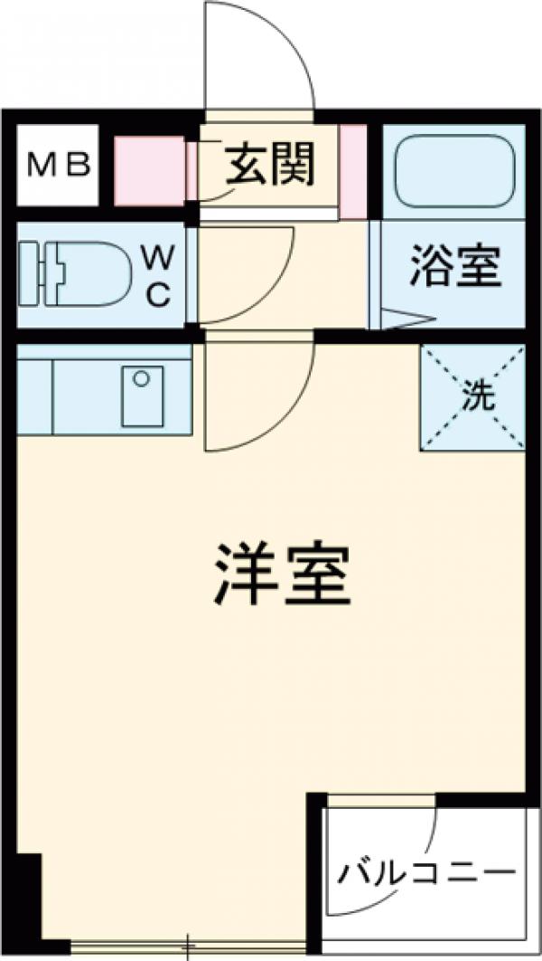 マートルコート桜台の間取り