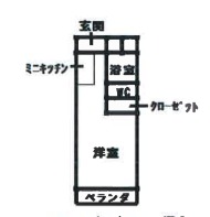 メゾンラベンダー15番館の間取り