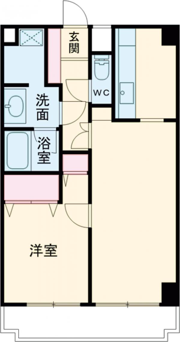 綾東ヴィレッジ弐番館の間取り