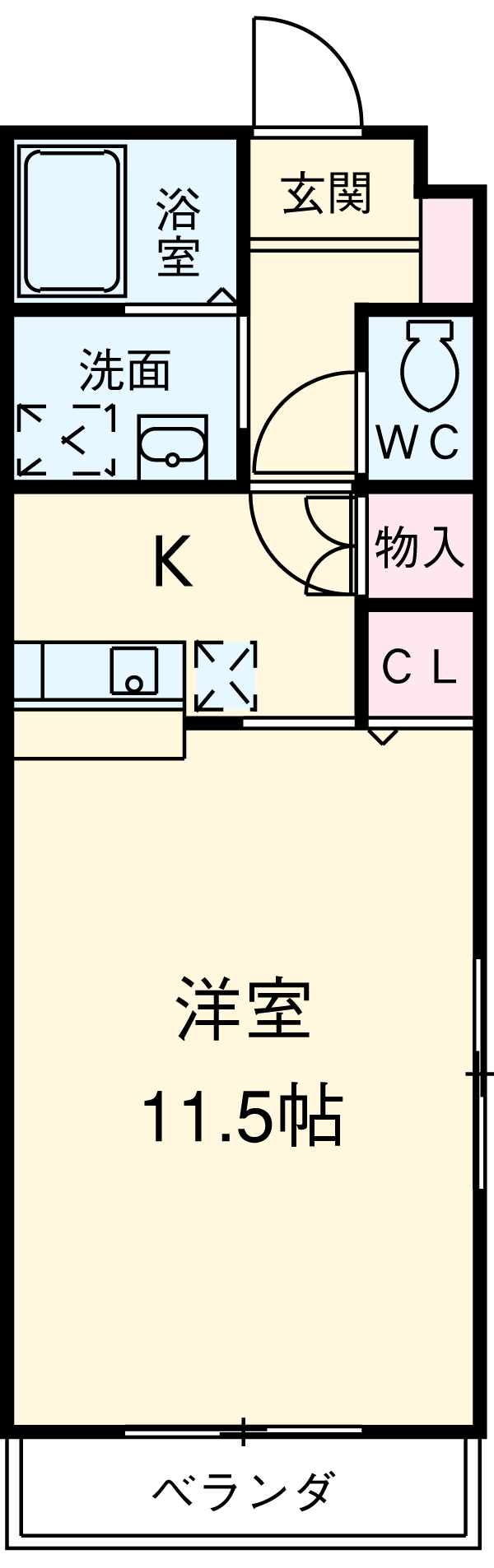 キャロットの間取り