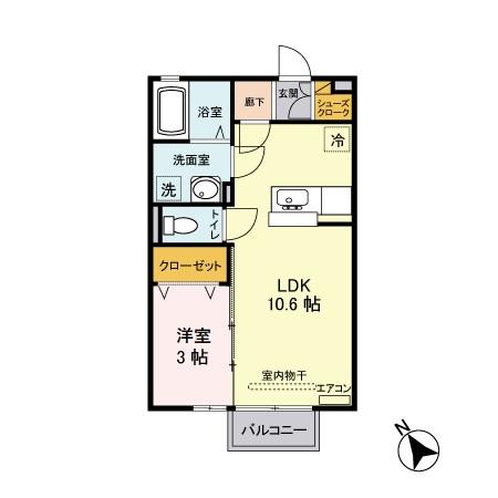 アクシスCの間取り