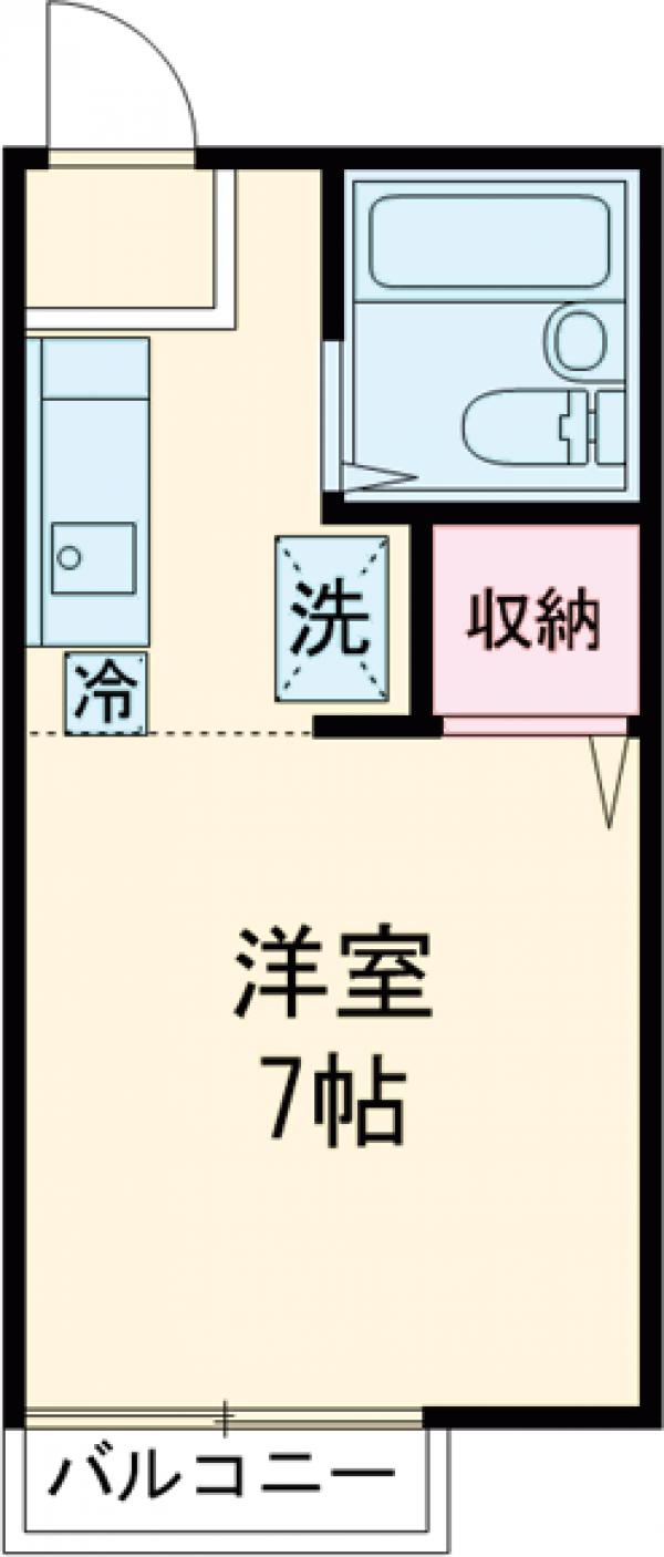 エス・ドミールの間取り