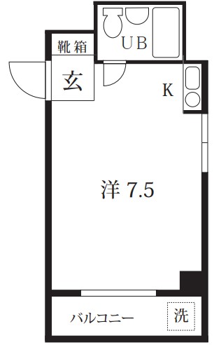 駒込K&Mビルの間取り
