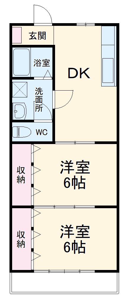 アルテミスの間取り