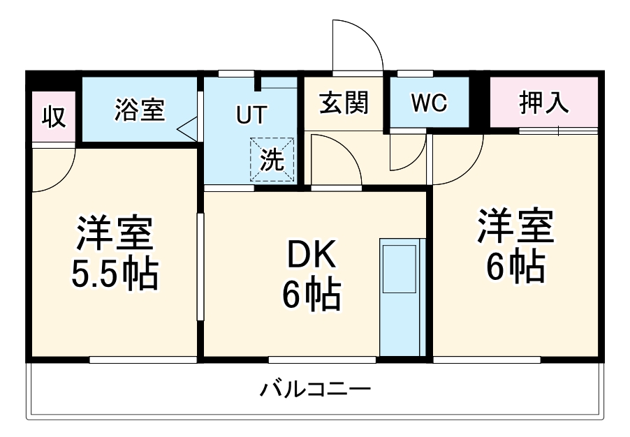 シャルムの間取り