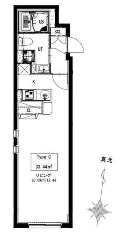 LUORE三宿の間取り