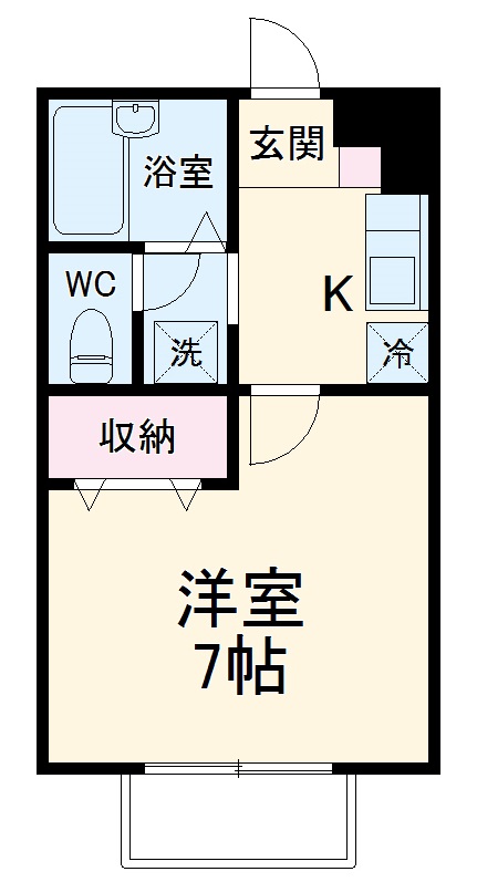 アムールソフィアの間取り