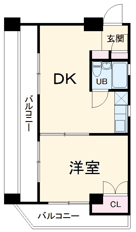 アーバンライフシティの間取り